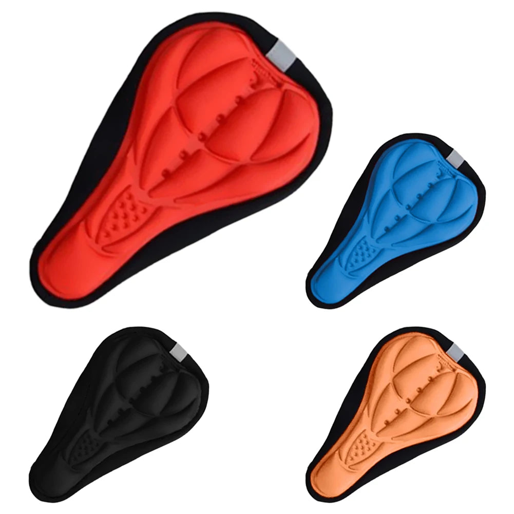 3D Breathable Padded Bike Saddle Cover