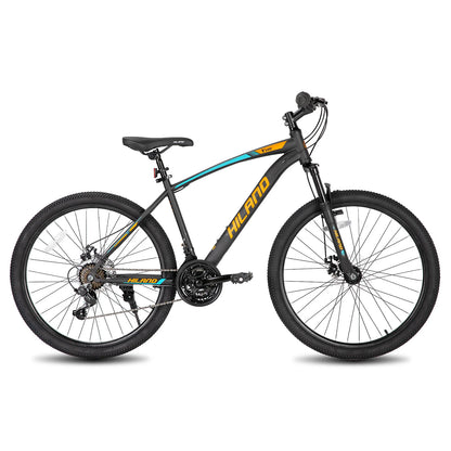 Men's & Women's Mountain Bike 21 Speed, Suspension Fork