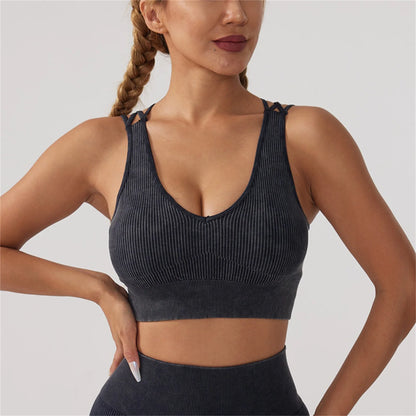 Women's Fashion U Neck Sports Bra