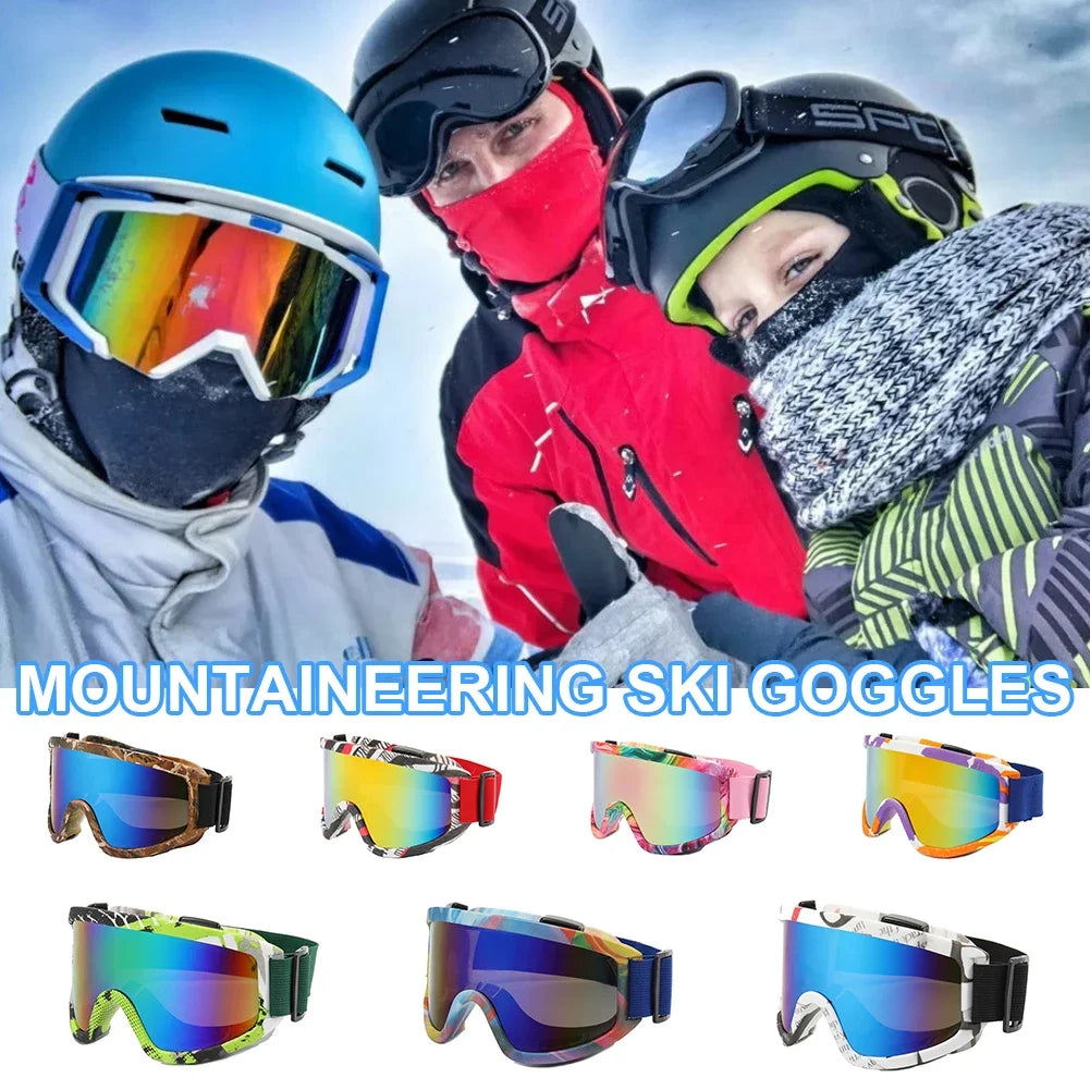 Anti-fog, Anti-glare Ski and Snowboard Goggles