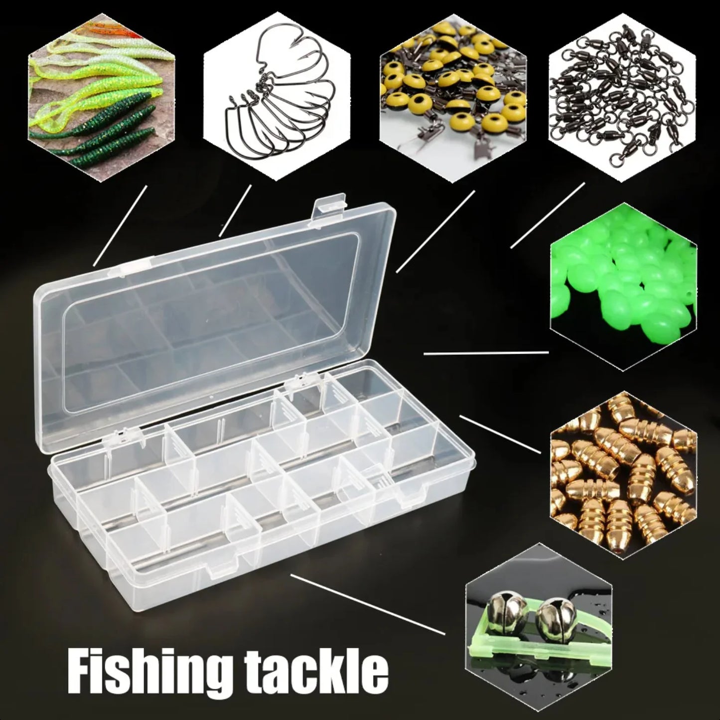 4 Layer Tackle Box with Handle