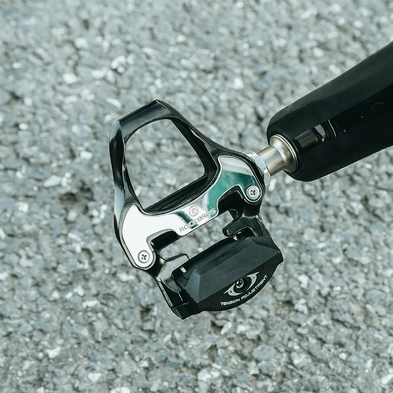 Road Bike Self-locking Pedals for SPD and Look System, Aluminum Alloy