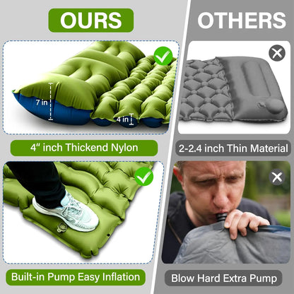 Double Inflatable Sleeping Mattress