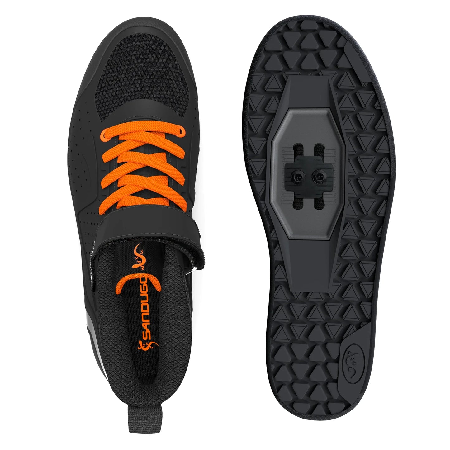 Men's Mountain Bike Cycling Shoes - SPD/Flat Pedal Compatible