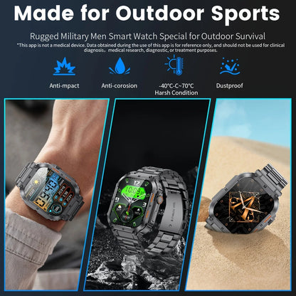 Waterproof Fitness Tracker Smart Watch