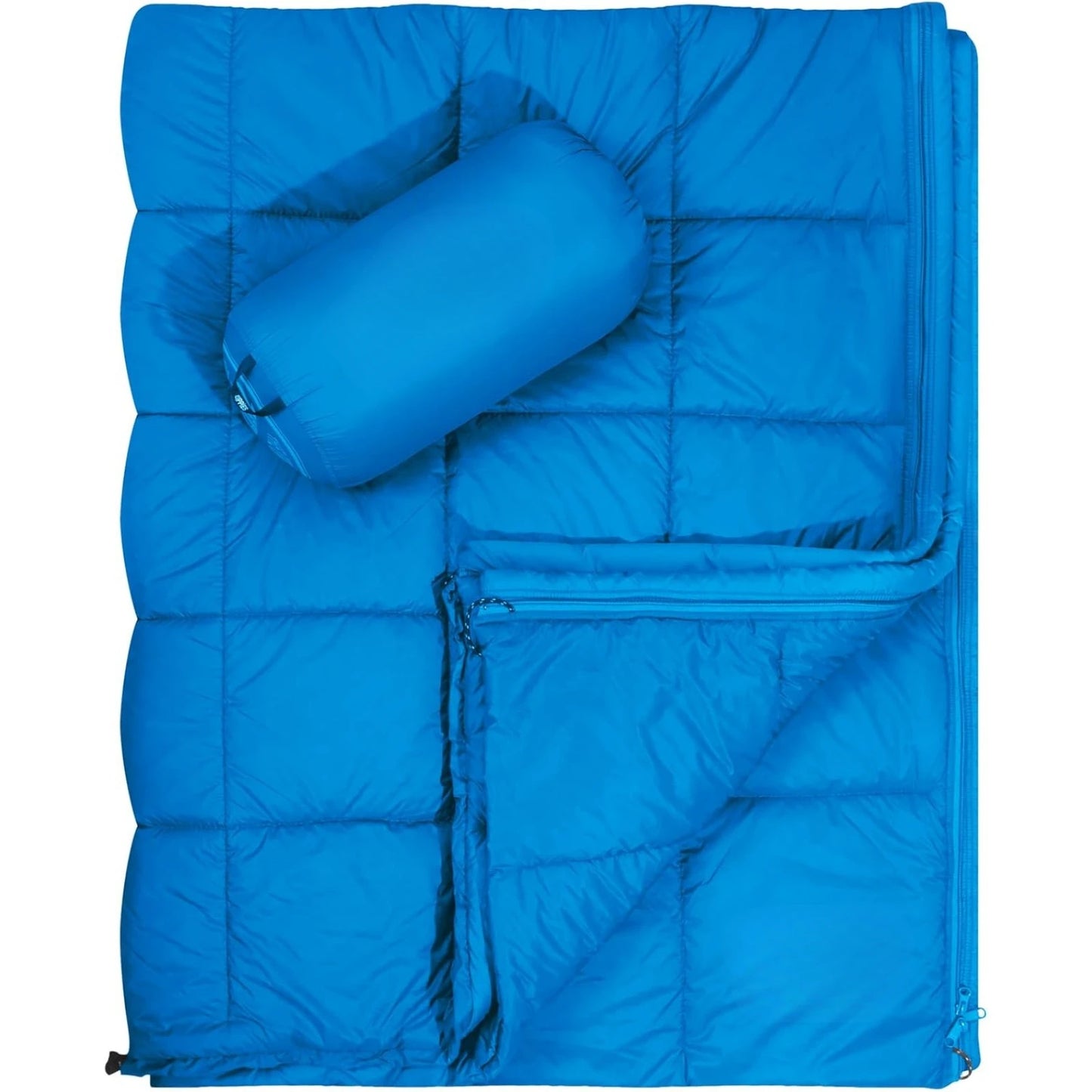 Queen Size Warm Camping Quilt, with Zipper