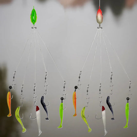 Umbrella Fishing Lure for Bass Trout Salmon