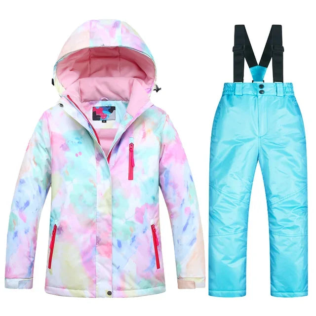 Kid's Waterproof Ski Jacket and Pants