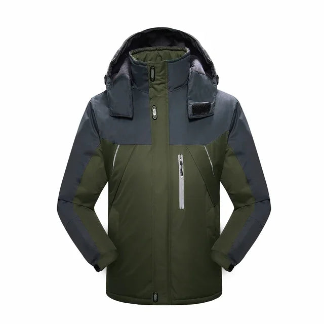 Men's Waterproof Windproof Hooded Jacket