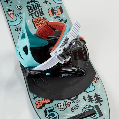 Kids Snowboard & Bindings, 90 cm, Soft Flex