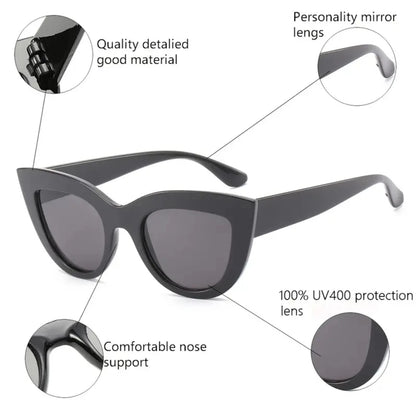 Women's Vintage Cat Eye Sunglasses