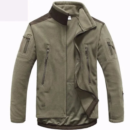 Men's Fleece Lined Tactical Jacket