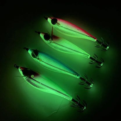 Multi-colored Luminous Cuttlefish Jig