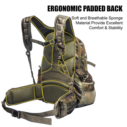 Large Capacity Hunting Camo Backpack