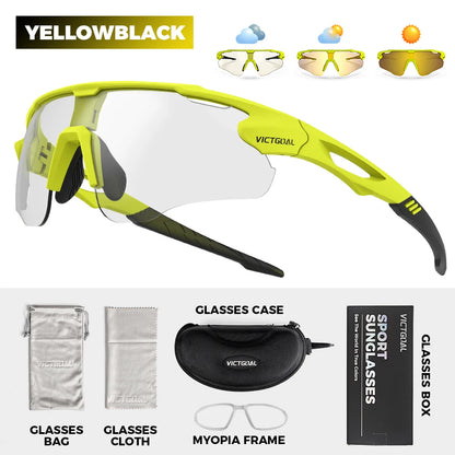 Men's & Women's Photochromic Polarized Sunglasses, UV400 protection