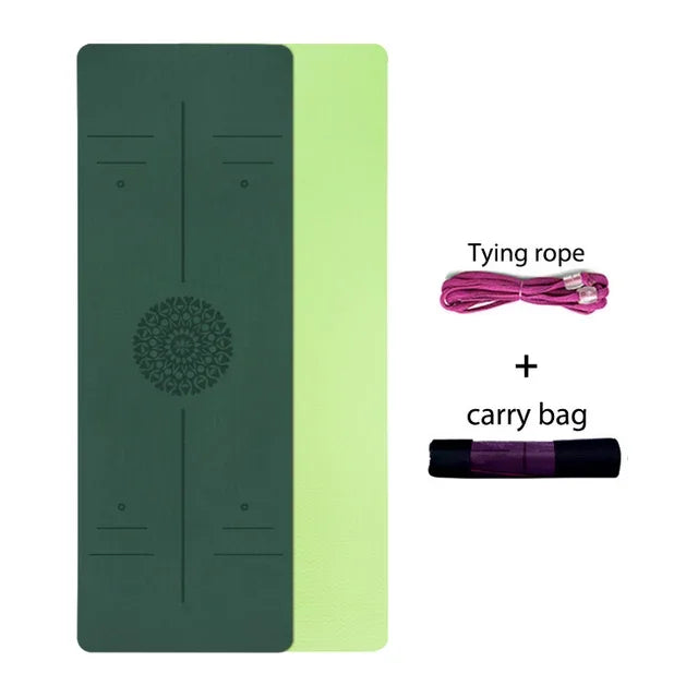 6mm TPE Non-slip Yoga Pilates Mat