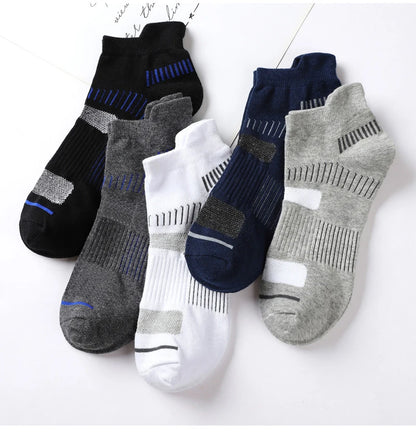 5 Pack Men's Moisture-wicking Sports Socks