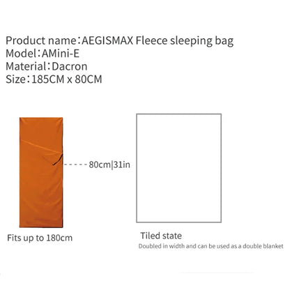 Fleece Sleeping Bag Liner