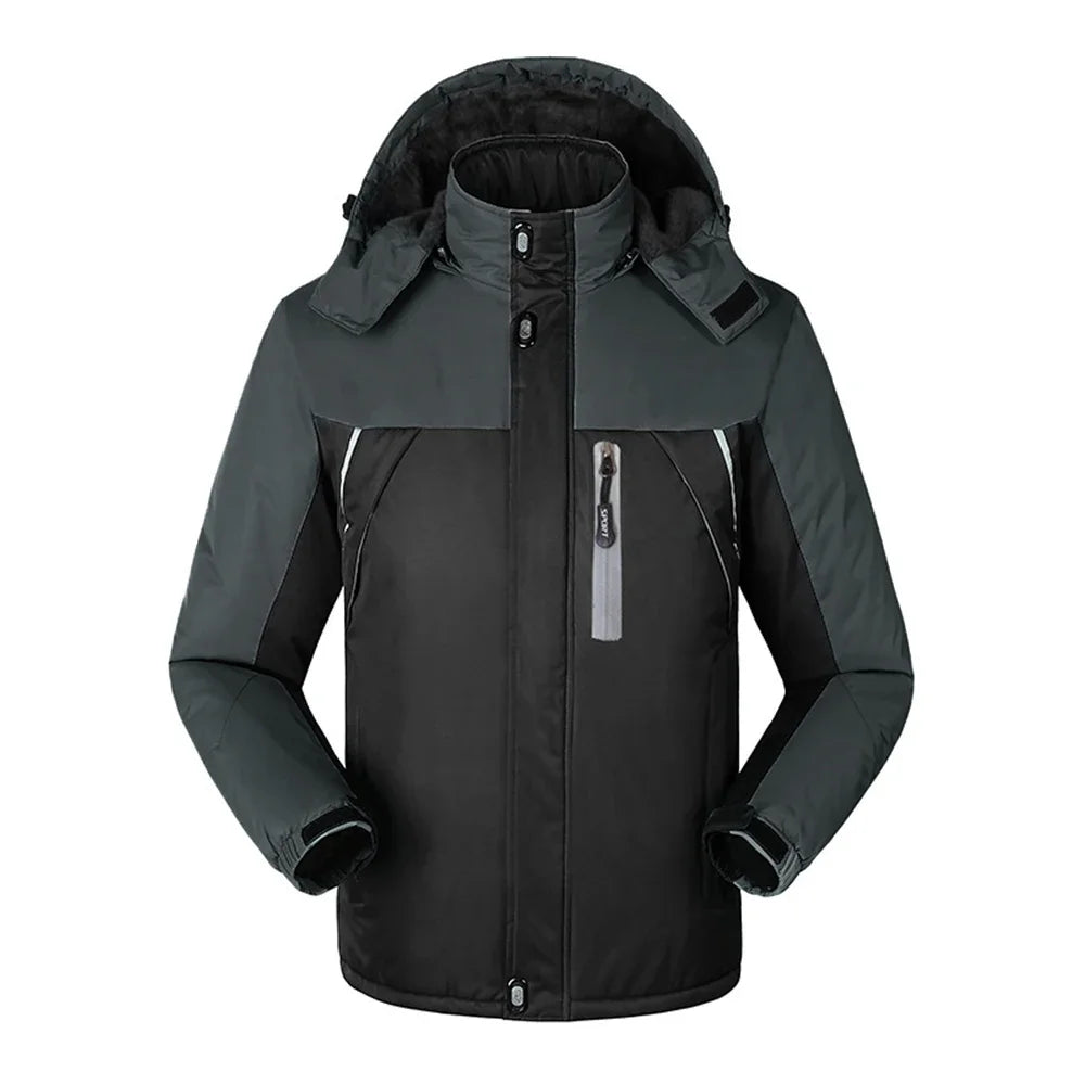 Men's Waterproof Windproof Hooded Jacket