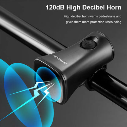 120 dB Removable Bike Horn, USB rechage