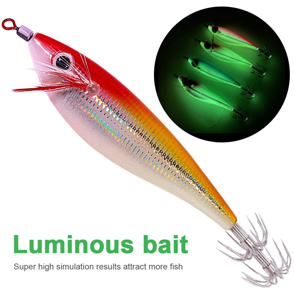 Multi-colored Luminous Cuttlefish Jig