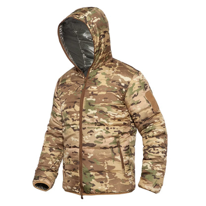 Men's Windproof Winter Camo Jacket