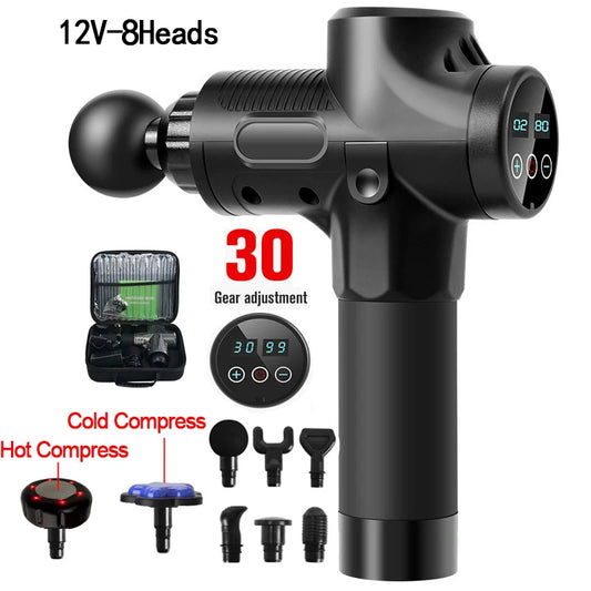 Heat and Cold Professional Massage Gun USB-C