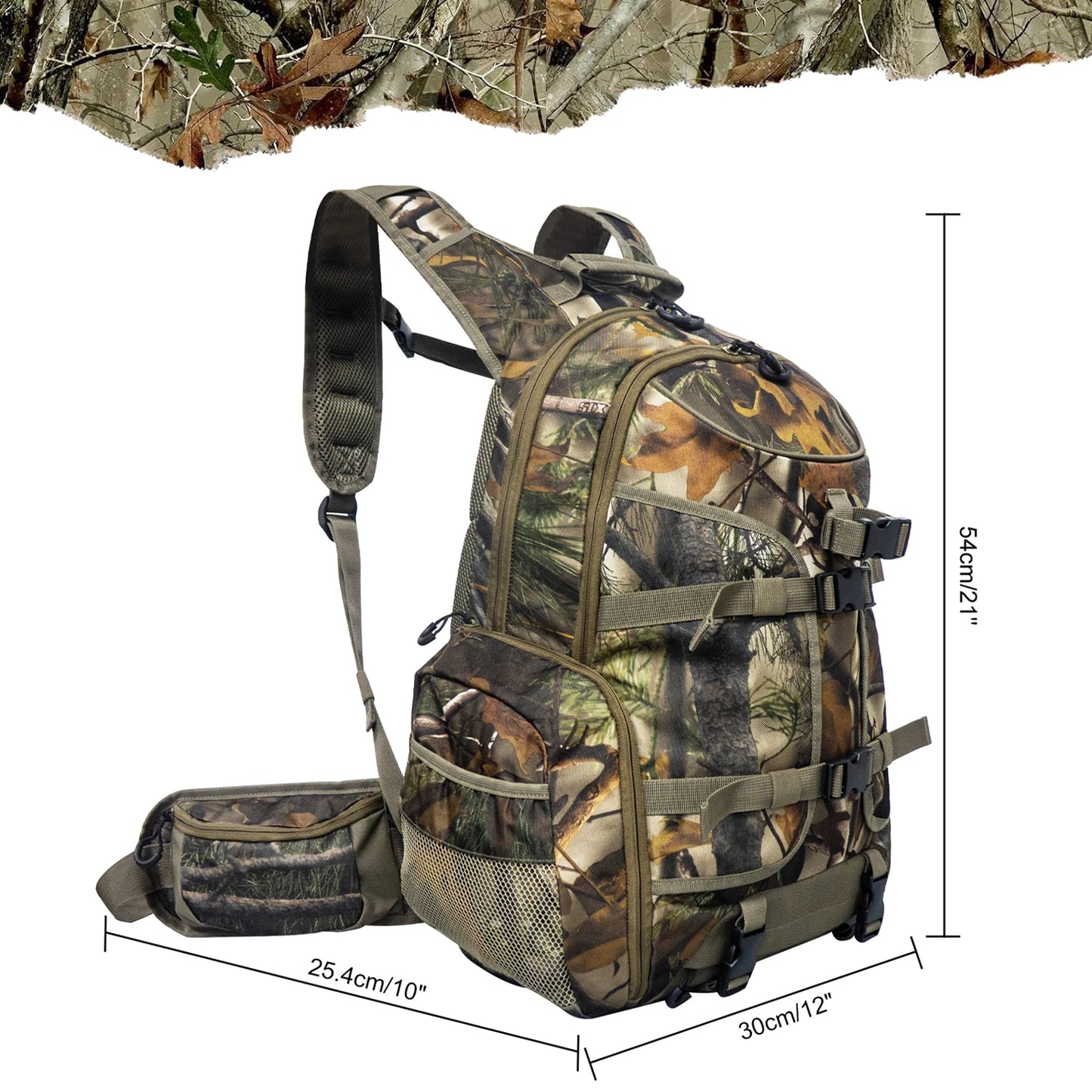 Large Capacity Hunting Camo Backpack