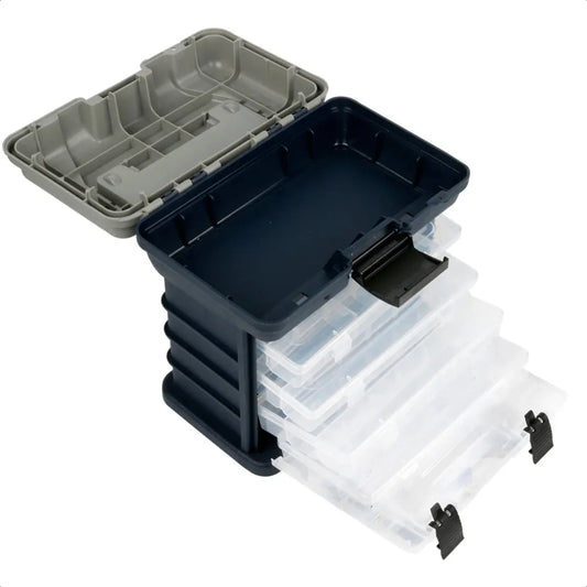 4 Layer Tackle Box with Handle