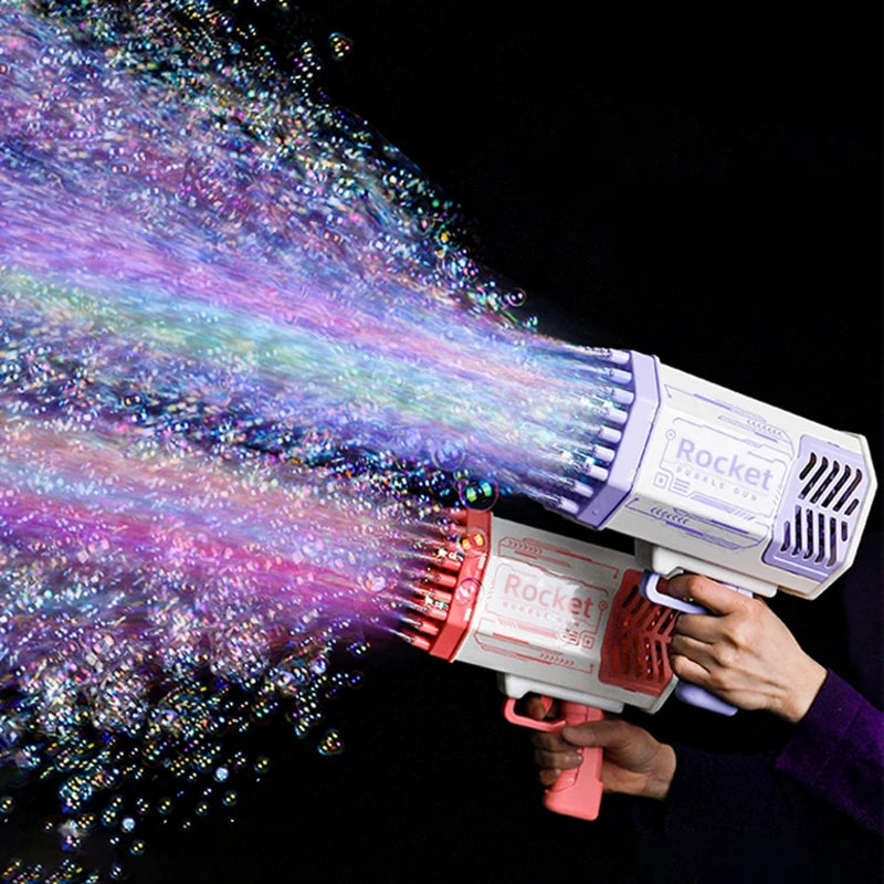 Lighted Kids Bubble Gun