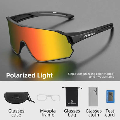 Men's & Women's Polarized Road Bike Glasses