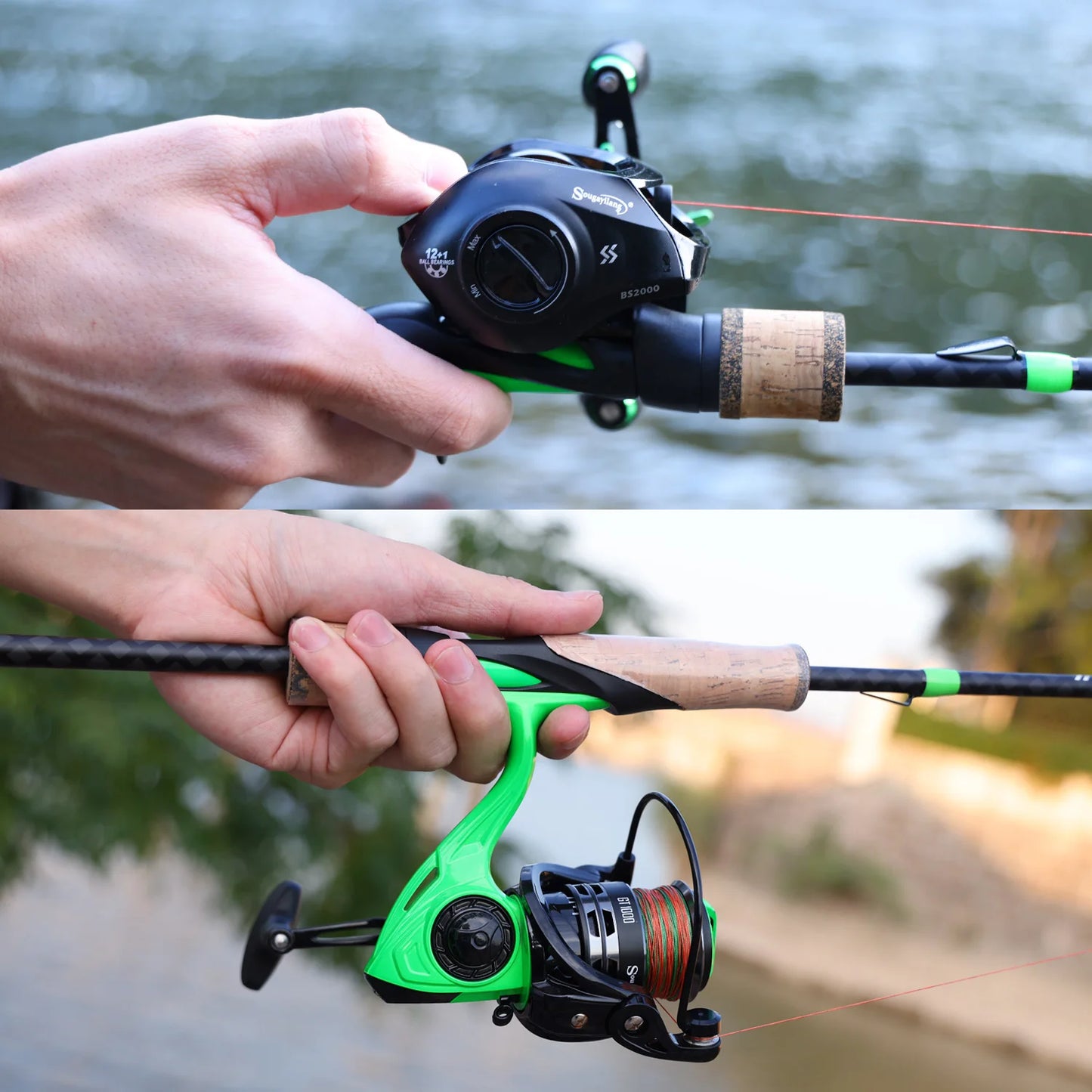 Lightweight Casting or Spinning Rods