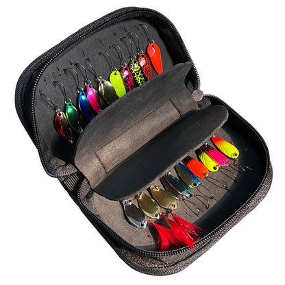 Multi-colored Metal Spoons for Trout & Bass