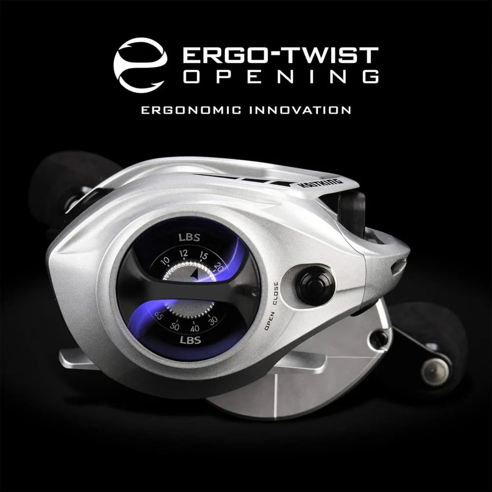 Low Profile Graphite Frame Baitcasting Reel