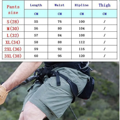 Men's Quick-dry Multi-pocket Cargo Shorts