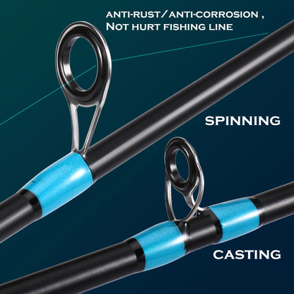 Lightweight Casting or Spinning Rods