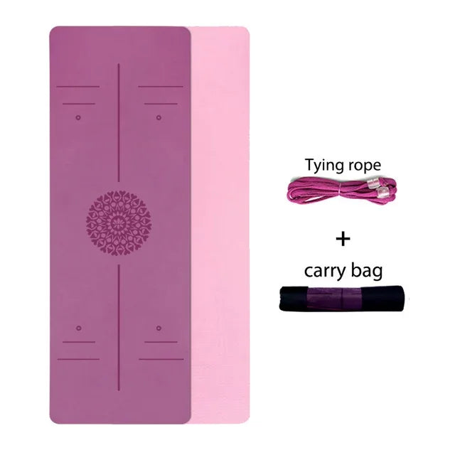 6mm TPE Non-slip Yoga Pilates Mat