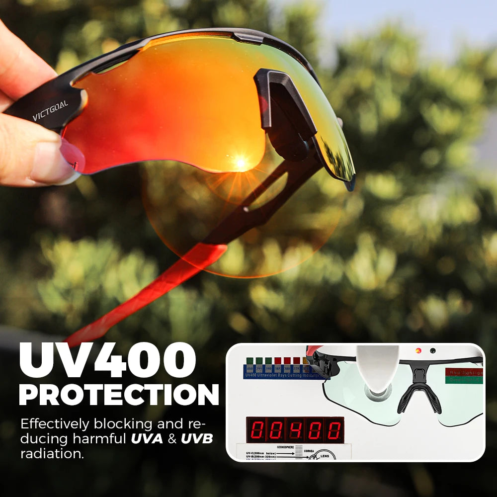 Men's & Women's Photochromic Polarized Sunglasses, UV400 protection