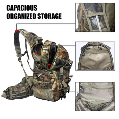 Large Capacity Hunting Camo Backpack