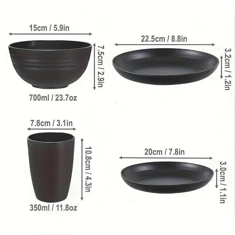 Durable Camping Tableware Set