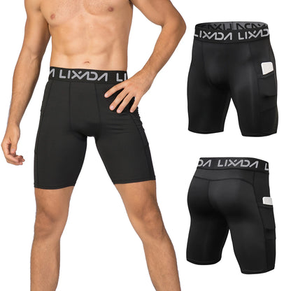 Men's Compression Shorts with Pocket