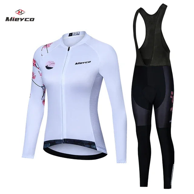 Women's Lightweight Mesh Cycling Jersey and Pants