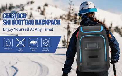 Waterproof 50L Ski and Snowboard Boot Backpack