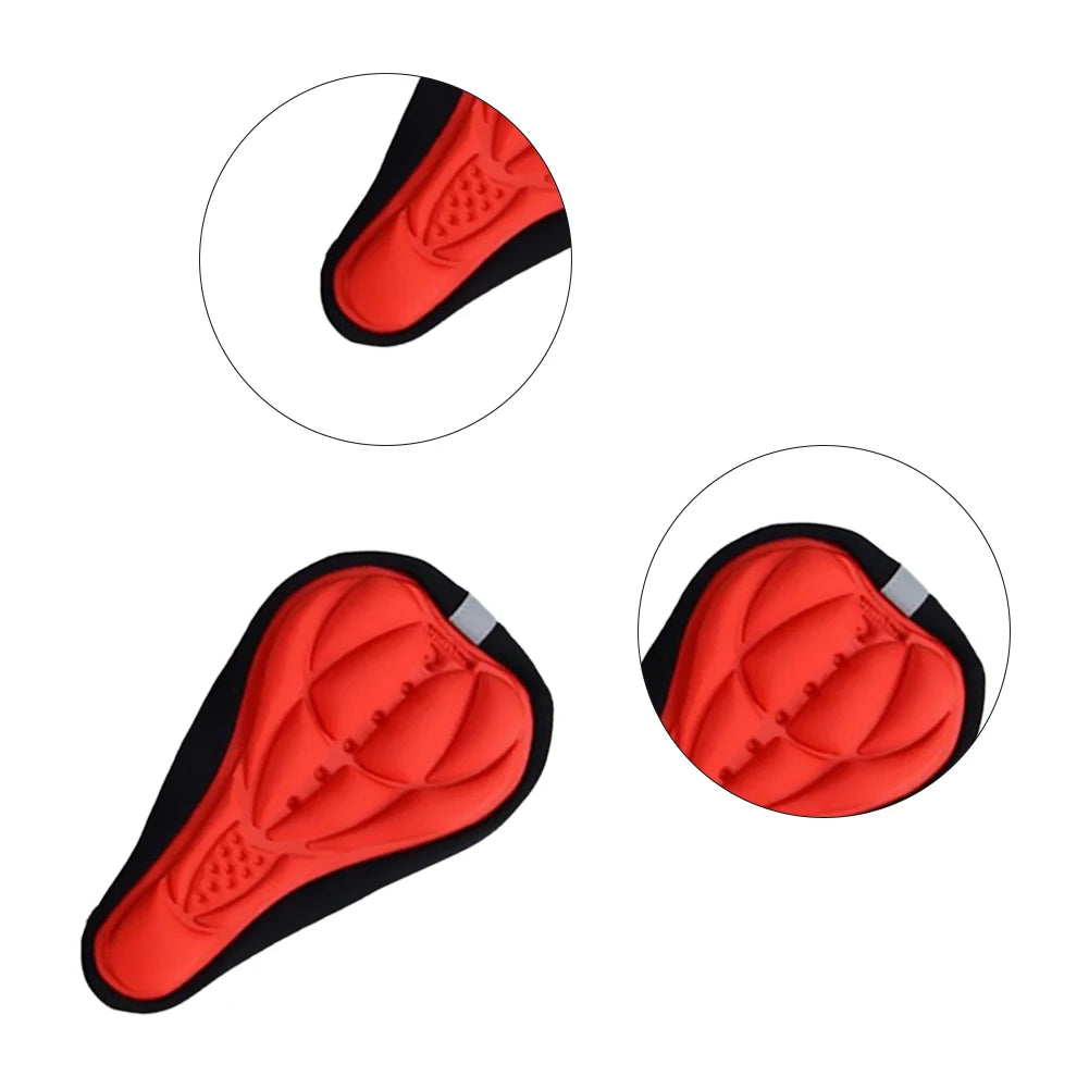 3D Breathable Padded Bike Saddle Cover