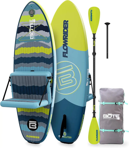 8 FT Inflatable Stand Up Paddle Board Hybrid Kayak